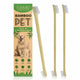 ELAIMEI Bamboo Pet Toothbrush Set