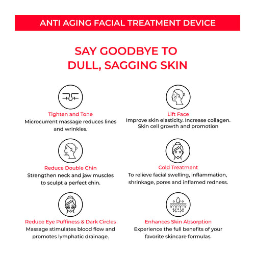  EMS Microcurrent Skin Rejuvenation Device cashymart