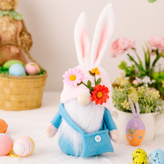  Easter Faceless Gnome Rabbit Doll cashymart