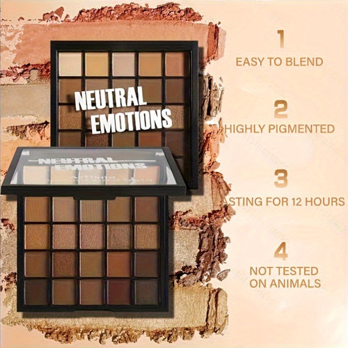  Ecofavor Neutral Emotions Eyeshadow Palette cashymart