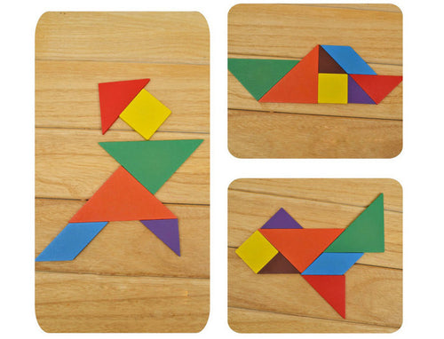  Educational Wooden Tangram Puzzle for Infants cashymart