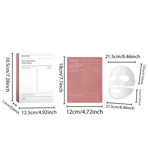  Eelhoe Bio Collagen Face Mask Set cashymart