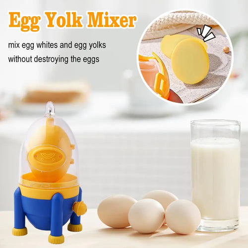  Egg Yolk Shaker Manual Mixing Tool cashymart