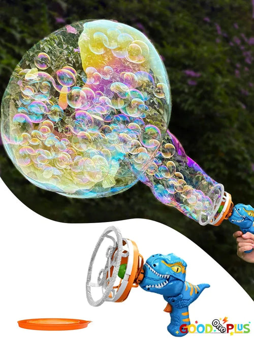  Electric Bubble Gun Dinosaur Bubble Machine for Kids Gift cashymart