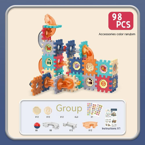 Electric Building Blocks Gear Rotating DIY Educational Toys cashymart