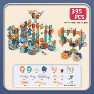  Electric Building Blocks Gear Rotating DIY Educational Toys cashymart