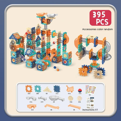  Electric Building Blocks Gear Rotating DIY Educational Toys cashymart