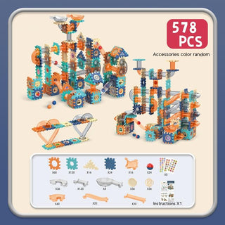  Electric Building Blocks Gear Rotating DIY Educational Toys cashymart