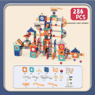  Electric Building Blocks Gear Rotating DIY Educational Toys cashymart