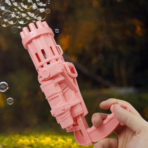  Electric Gatling Bubble Machine for Kids Fun cashymart