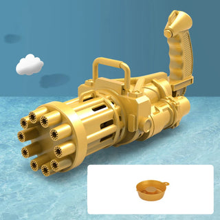  Electric Gatling Bubble Machine for Kids Fun cashymart