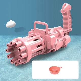  Electric Gatling Bubble Machine for Kids Fun cashymart