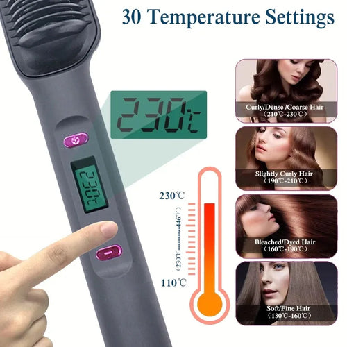  Electric Hot Comb Straightener Brush Tool cashymart