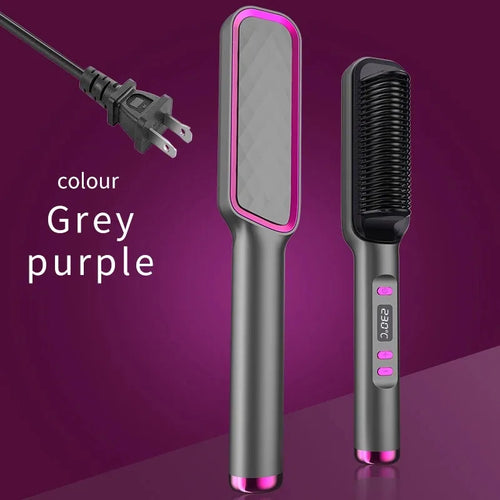  Electric Hot Comb Straightener Brush Tool cashymart