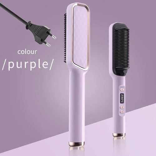  Electric Hot Comb Straightener Brush Tool cashymart