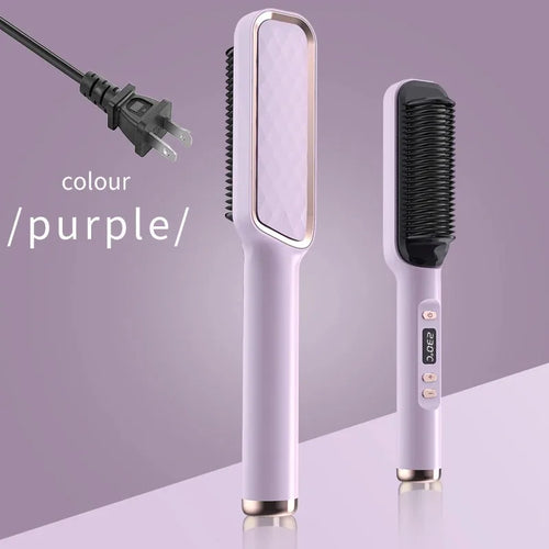  Electric Hot Comb Straightener Brush Tool cashymart