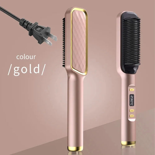  Electric Hot Comb Straightener Brush Tool cashymart