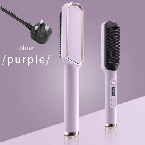  Electric Hot Comb Straightener Brush Tool cashymart