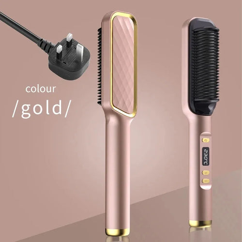  Electric Hot Comb Straightener Brush Tool cashymart