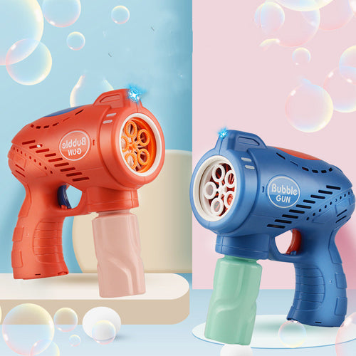  Electric Light Five-Hole Space Bubble Gun cashymart