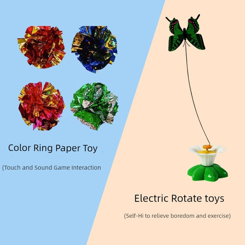  Electric Rotating Cat Toy cashymart