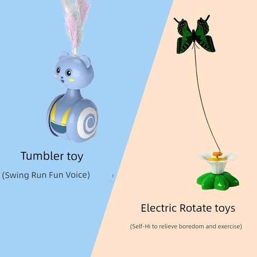  Electric Rotating Cat Toy cashymart