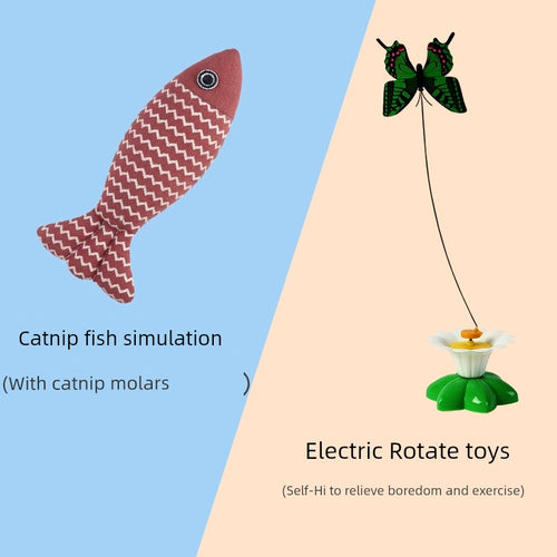  Electric Rotating Cat Toy cashymart