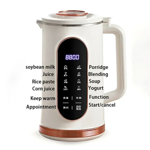  Electric Soy Milk & Juicer Blender cashymart