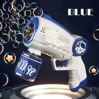  Electric Space Multi Hole Bubble Machine With Lights cashymart