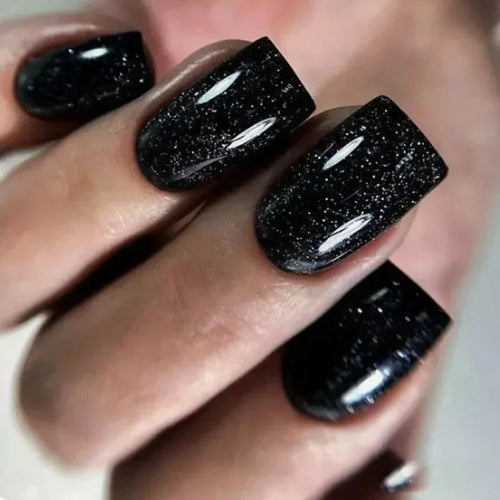  Elegant Rose-Embellished Black Ballerina Nails cashymart
