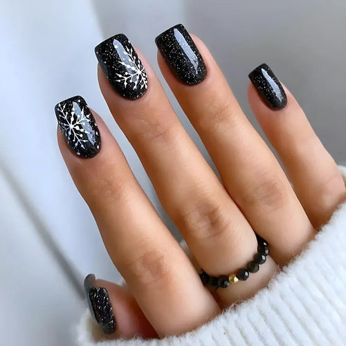  Elegant Rose-Embellished Black Ballerina Nails cashymart