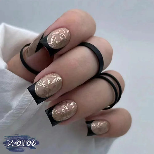  Elegant Rose-Embellished Black Ballerina Nails cashymart
