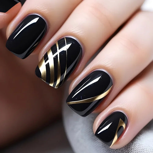 Elegant Rose-Embellished Black Ballerina Nails cashymart