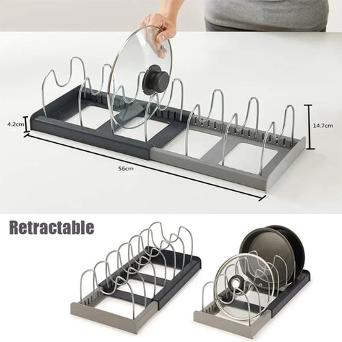  Expandable Stainless Steel Kitchen Organizer cashymart