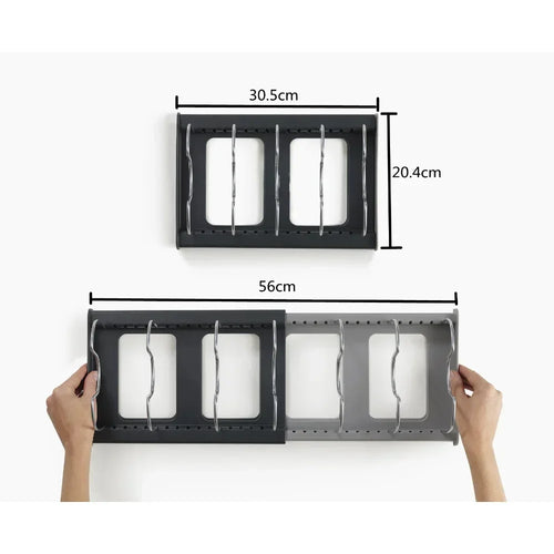  Expandable Stainless Steel Kitchen Organizer cashymart