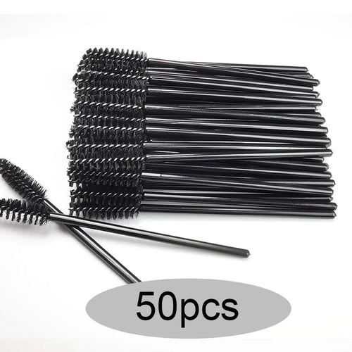  Eyebrow Eyelash Brushes Spoolies Applicator 50-500 pcs cashymart