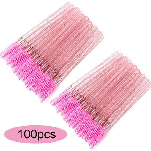  Eyebrow Eyelash Brushes Spoolies Applicator 50-500 pcs cashymart