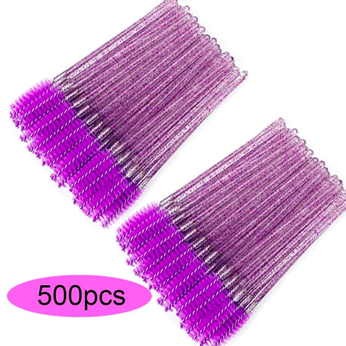  Eyebrow Eyelash Brushes Spoolies Applicator 50-500 pcs cashymart