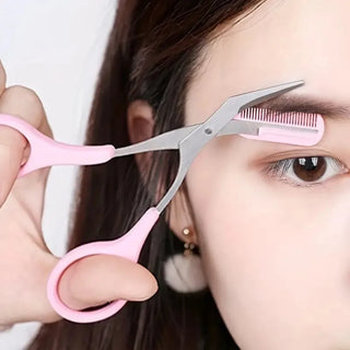  Eyebrow Trimmer Set With Razor And Scissors cashymart