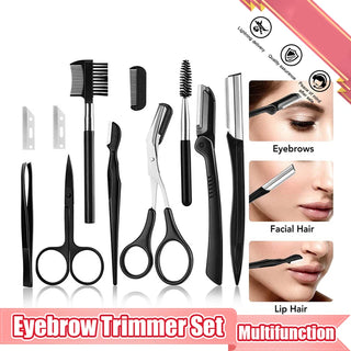  Eyebrow Trimmer Set with Scissors and Tweezers cashymart
