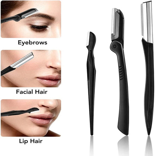  Eyebrow Trimmer Set with Scissors and Tweezers cashymart