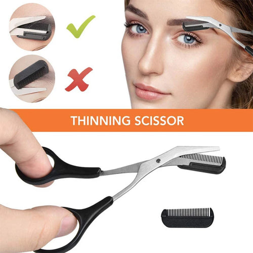  Eyebrow Trimmer Set with Scissors and Tweezers cashymart