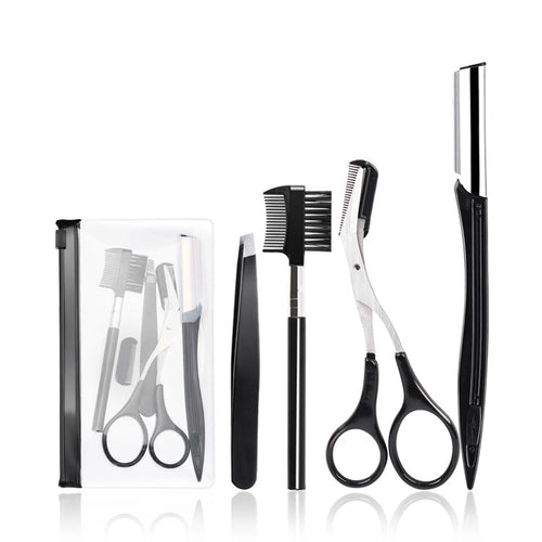  Eyebrow Trimmer Set with Scissors and Tweezers cashymart
