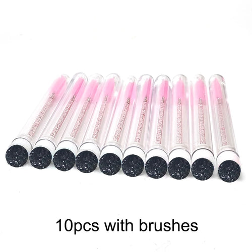  Eyelash Brush Tubes Reusable Makeup Wands cashymart