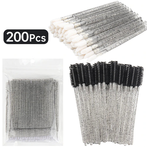  Eyelash Extension Makeup Brush Set 200 Pcs cashymart
