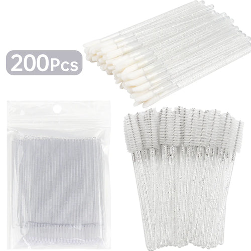  Eyelash Extension Makeup Brush Set 200 Pcs cashymart