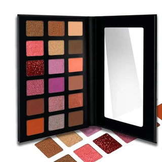  Vibrant 18-Color Eyeshadow Collection cashymart