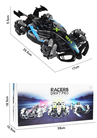  F1 Smoke & Lights Remote Control Racer cashymart