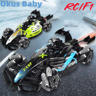  F1 Smoke & Lights Remote Control Racer cashymart