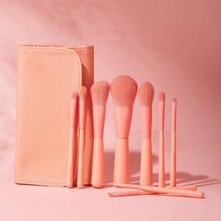  FEIYAN 9pcs Pink Makeup Brushes Set cashymart